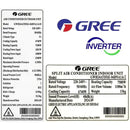 Ar Condicionado Split Gree 24.000BTU Quente e Frio WiFi Inverter - 220V/50-60Hz