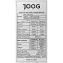 Ar Condicionado Inverter Joog INV-JGS12KB 12000BTU Q/F WiFi 220V 50/60Hz com Kit - Preto