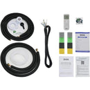 Ar Condicionado Inverter Joog INV-JGS12KB 12000BTU Q/F WiFi 220V 50/60Hz com Kit - Preto